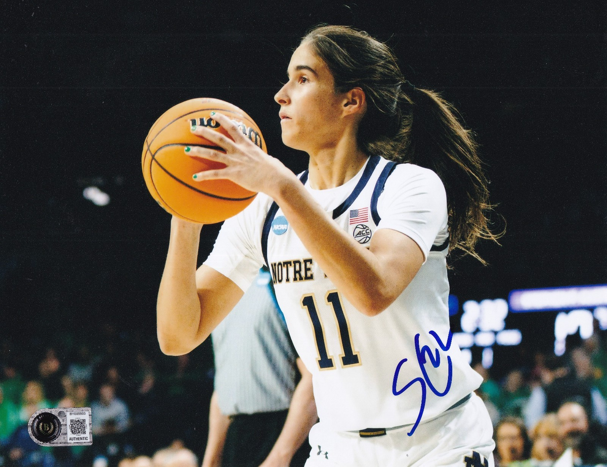 SONIA CITRON signed (NOTRE DAME) Mystics WNBA basketball 8x10 BECKETT BY085503