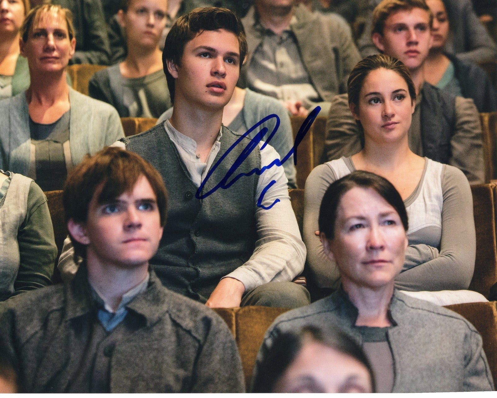 Ansel Elgort Divergent Insurgent Caleb Signed 8x10 Photo w/COA