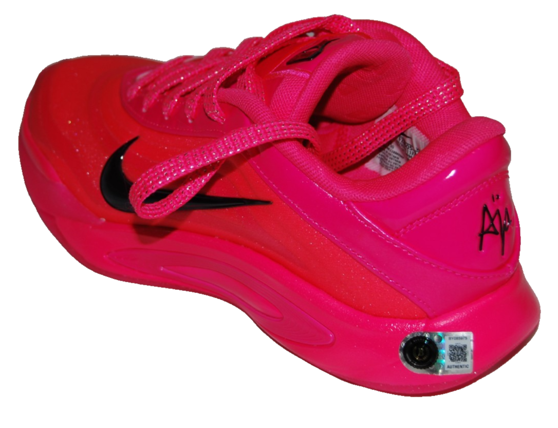 PAIGE BUECKERS signed (NIKE) Pink Shoe DALLAS WINGS WNBA BECKETT BY085975