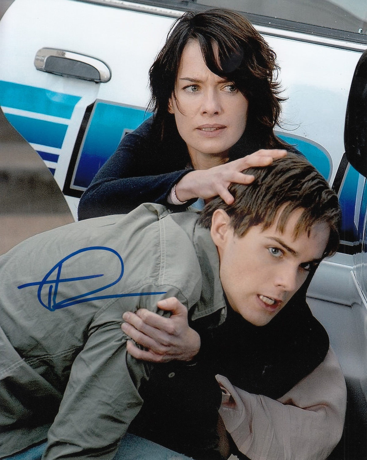 THOMAS DEKKER signed (TERMINATOR SARAH CONNOR CHRONICLES) 8X10 photo W/COA #3