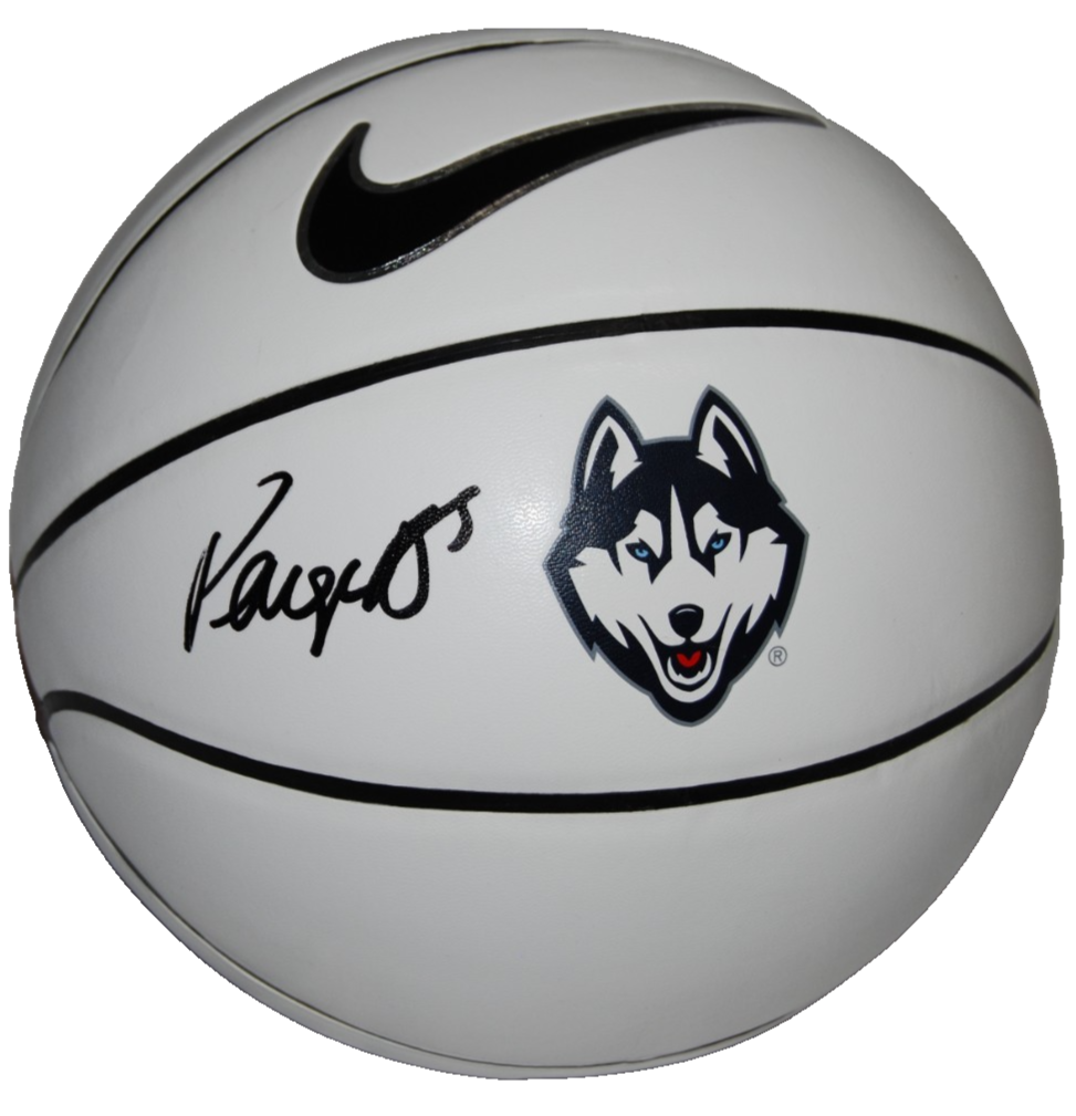 PAIGE BUECKERS signed (UCONN HUSKIES) Nike logo basketball BECKETT BY050309