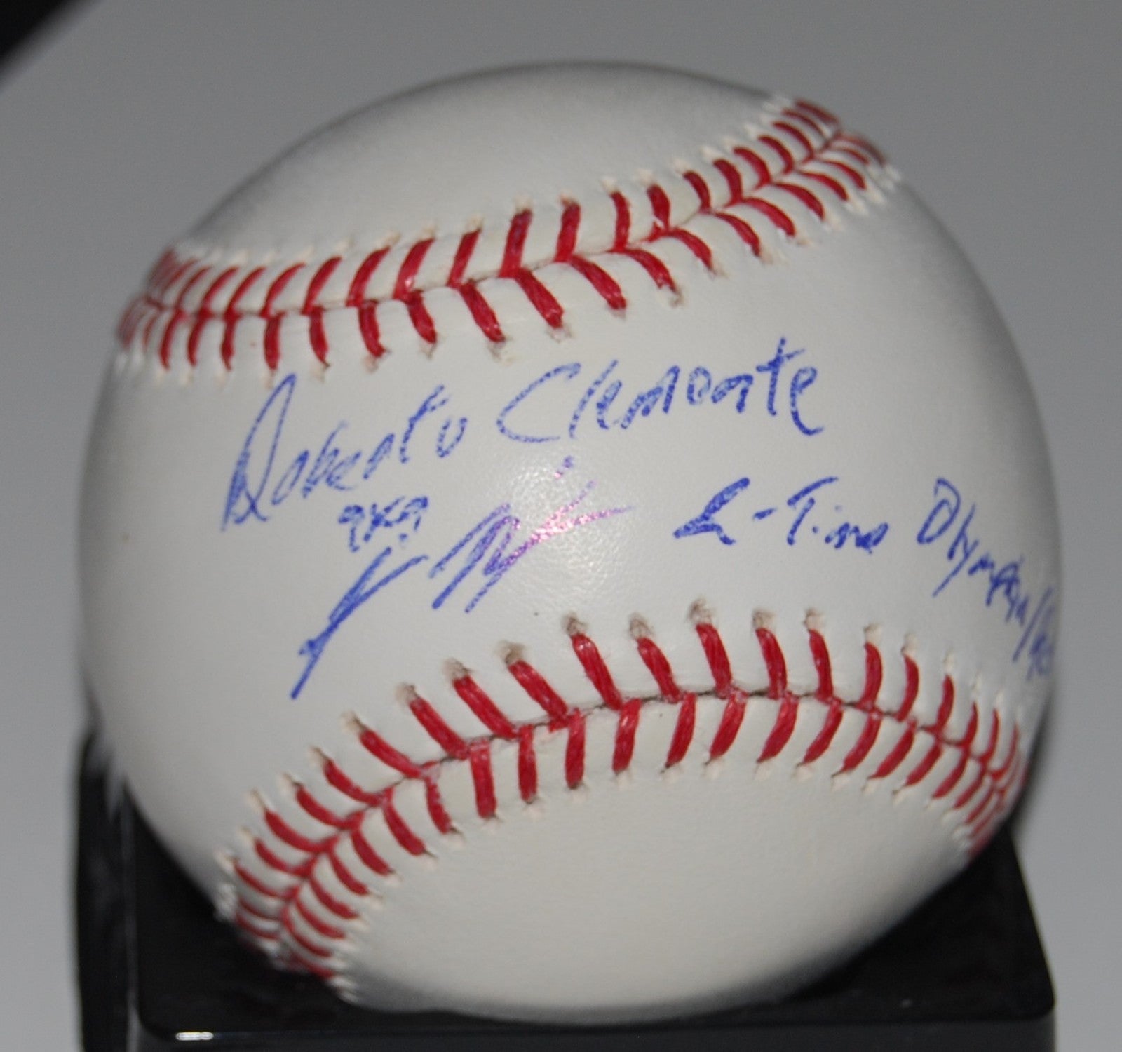 JAMIE NIETO signed (ACTOR OLYMPIAN) Official Major League baseball W/COA