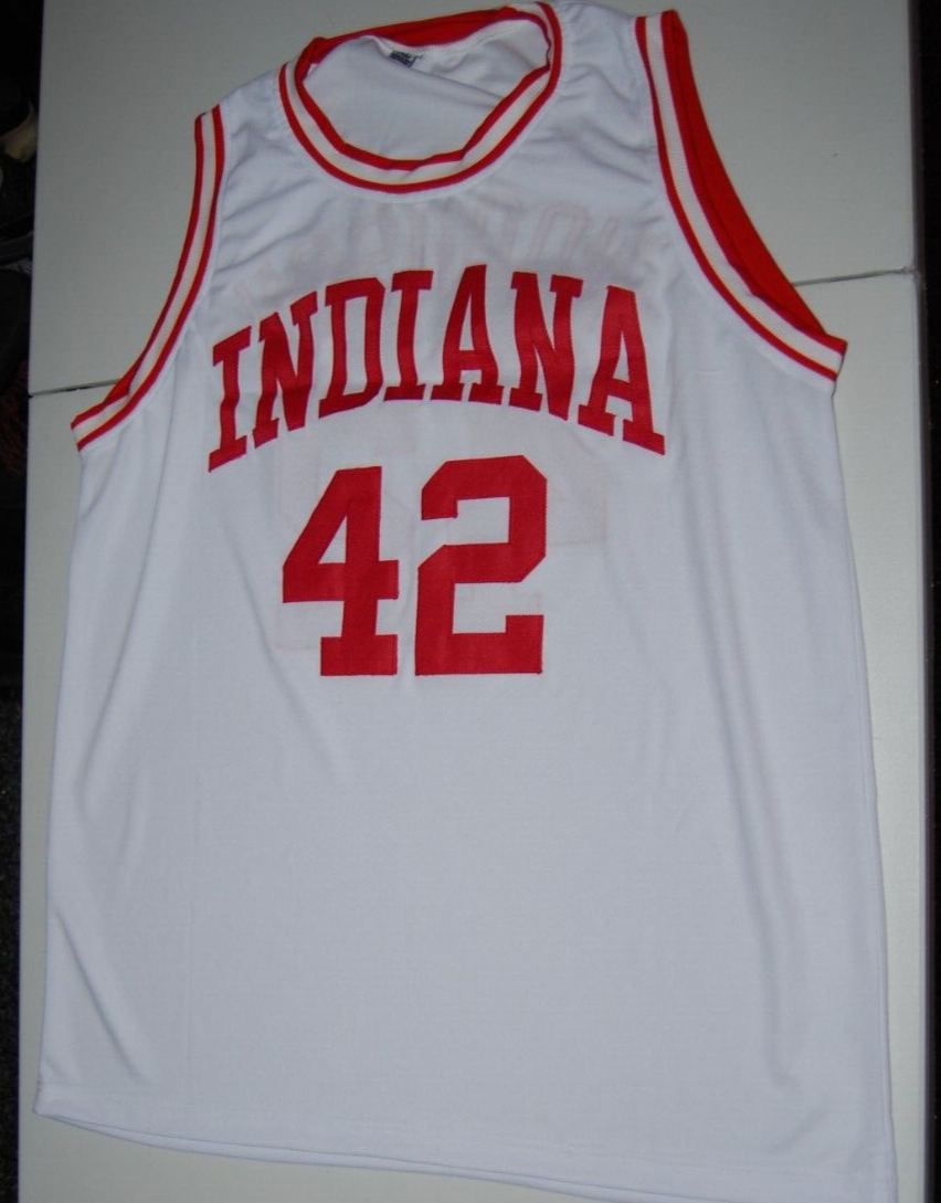 MIKE WOODSON signed (INDIANA HOOSIERS) custom basketball jersey BECKETT BR63076