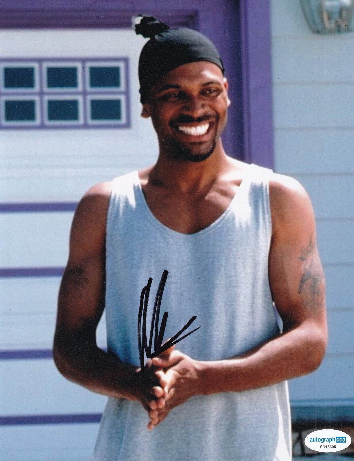 MIKE EPPS signed (FRIDAY) Day-Day movie autographed 8X10 photo ACOA SD18695