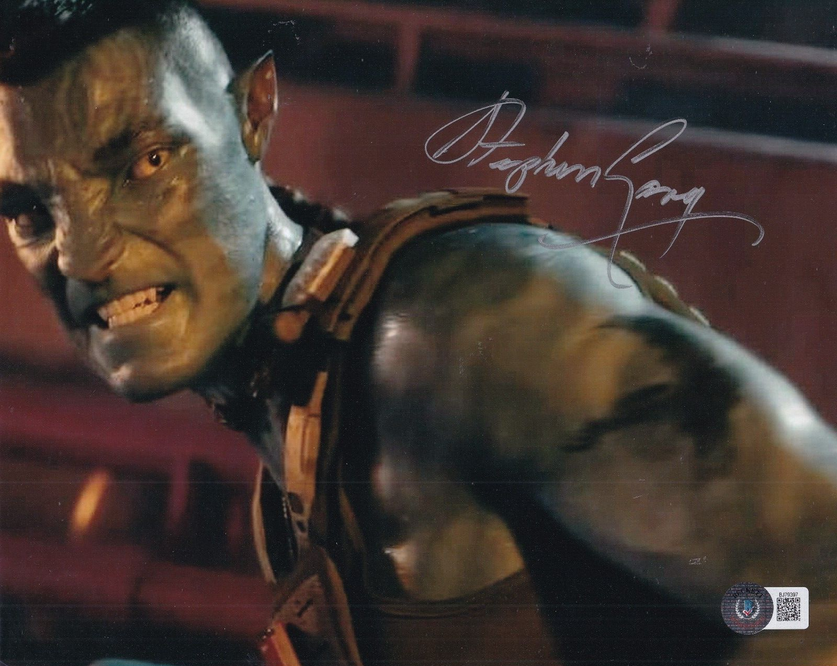 STEPHEN LANG signed (AVATAR) MOVIE autographed 8X10 photo BECKETT BAS BJ79397