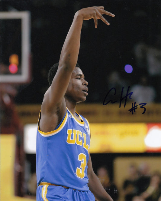 AARON HOLIDAY signed (UCLA BRUINS) basketball 8X10 photo *NBA DRAFT* W/COA #4