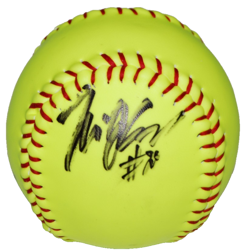 NIJAREE CANADY signed (USA SOFTBALL) TEXAS VOLTS Softball BECKETT BAS BY085964
