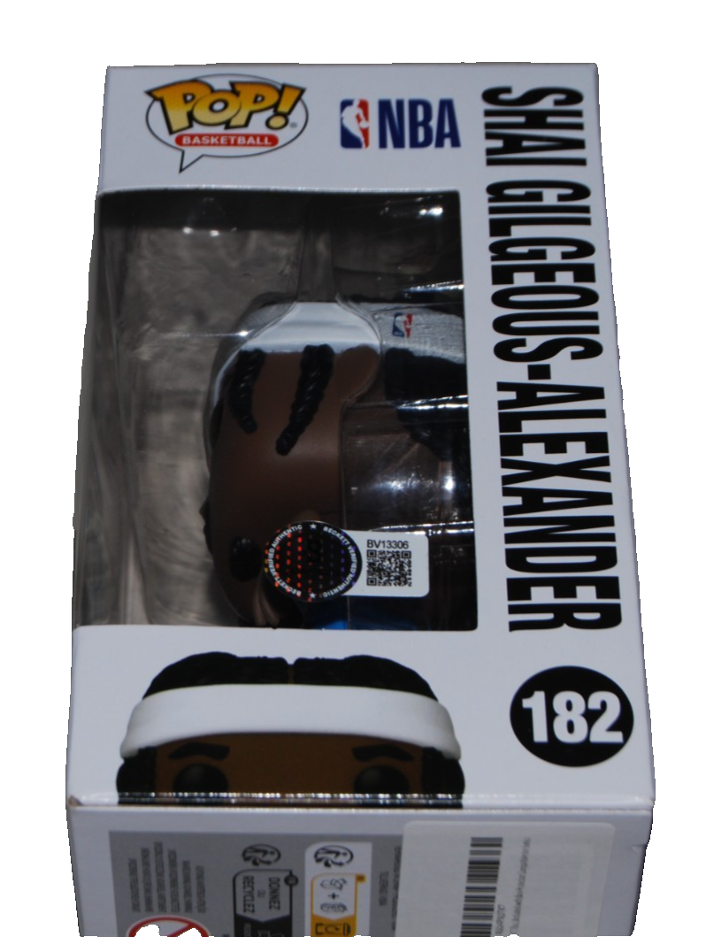 SHAI GILGEOUS-ALEXANDER signed (OKLAHOMA CITY THUNDER) FUNKO POP BECKETT BV13306