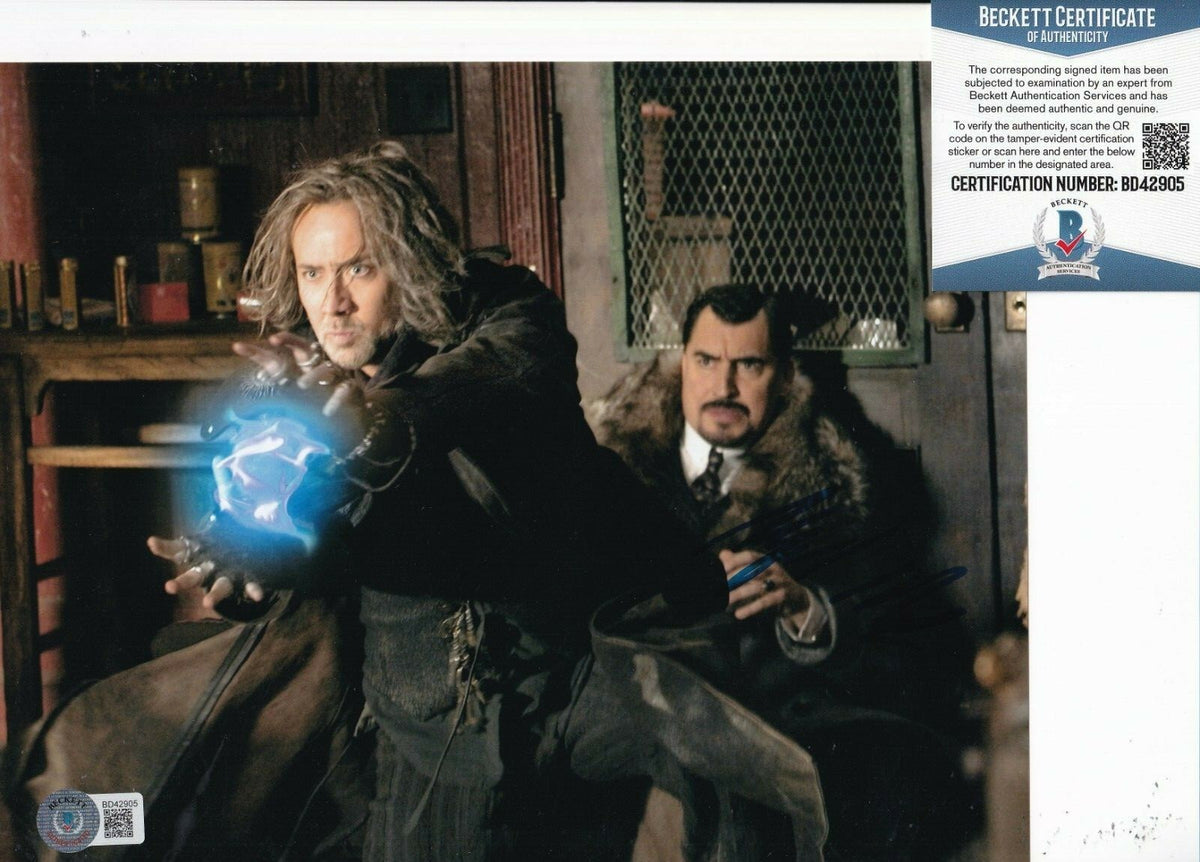 ALFRED MOLINA signed (THE SORCERER'S APPRENTICE) 8X10 photo BECKETT BAS BD42905