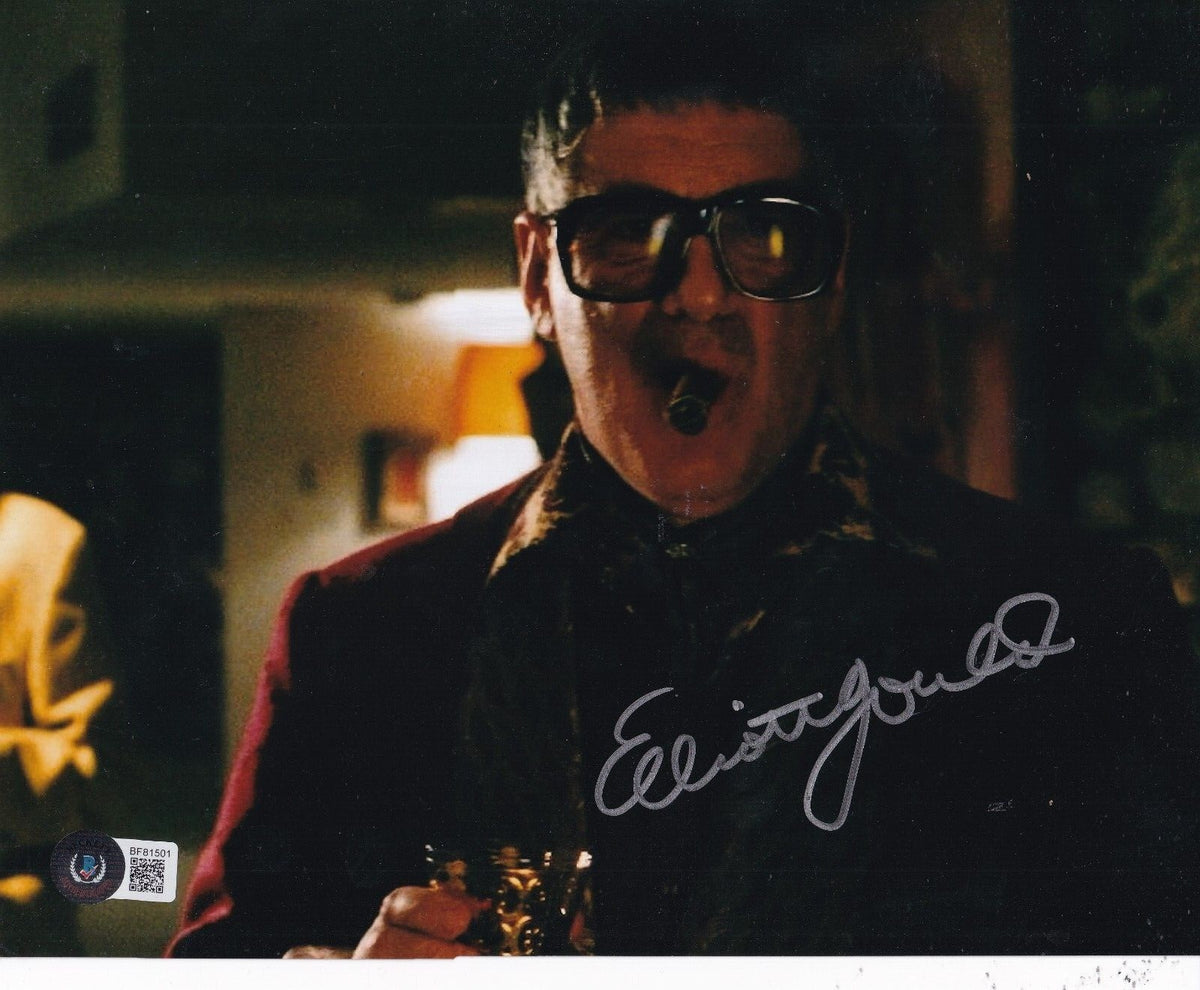 ELLIOTT GOULD signed (OCEANS ELEVEN) Movie 8X10 photo BECKETT BAS BF81501