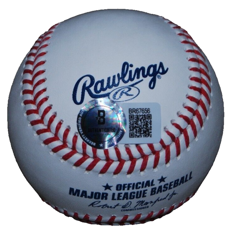 MATT SHAW signed (CHICAGO CUBS) Major League ML baseball BECKETT BAS BR67656