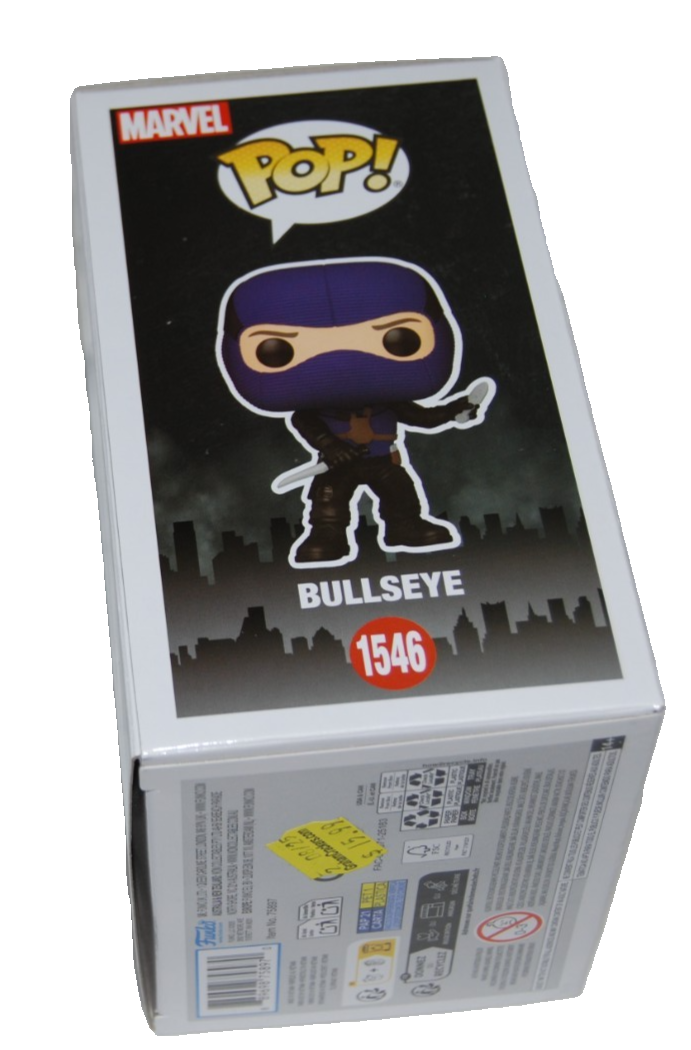 WILSON BETHEL signed (DAREDEVIL) BULLSEYE Funko Pop #1546 BECKETT BY085862