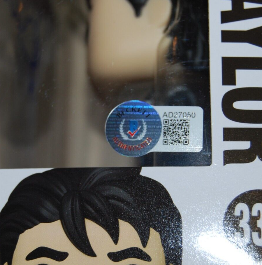 ROGER TAYLOR signed (DURAN DURAN) #330 Pop Rocks! Funko Pop BECKETT AD27050
