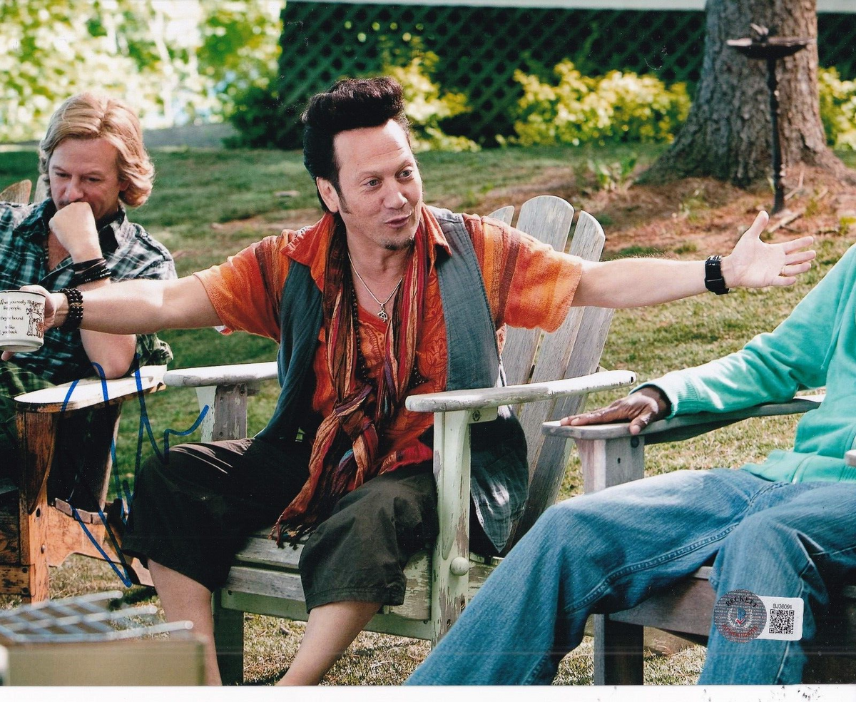 ROB SCHNEIDER signed (GROWN UPS) MOVIE 8X10 photo BECKETT BAS COA BJ36091