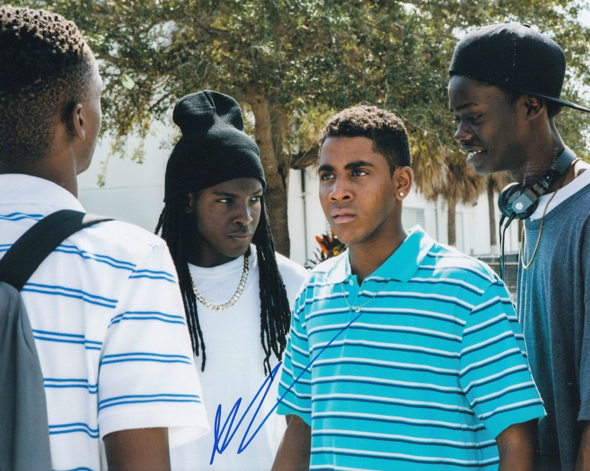 JHARREL JEROME signed (MOONLIGHT) MOVIE 8X10 photo *KEVIN* W/COA #1