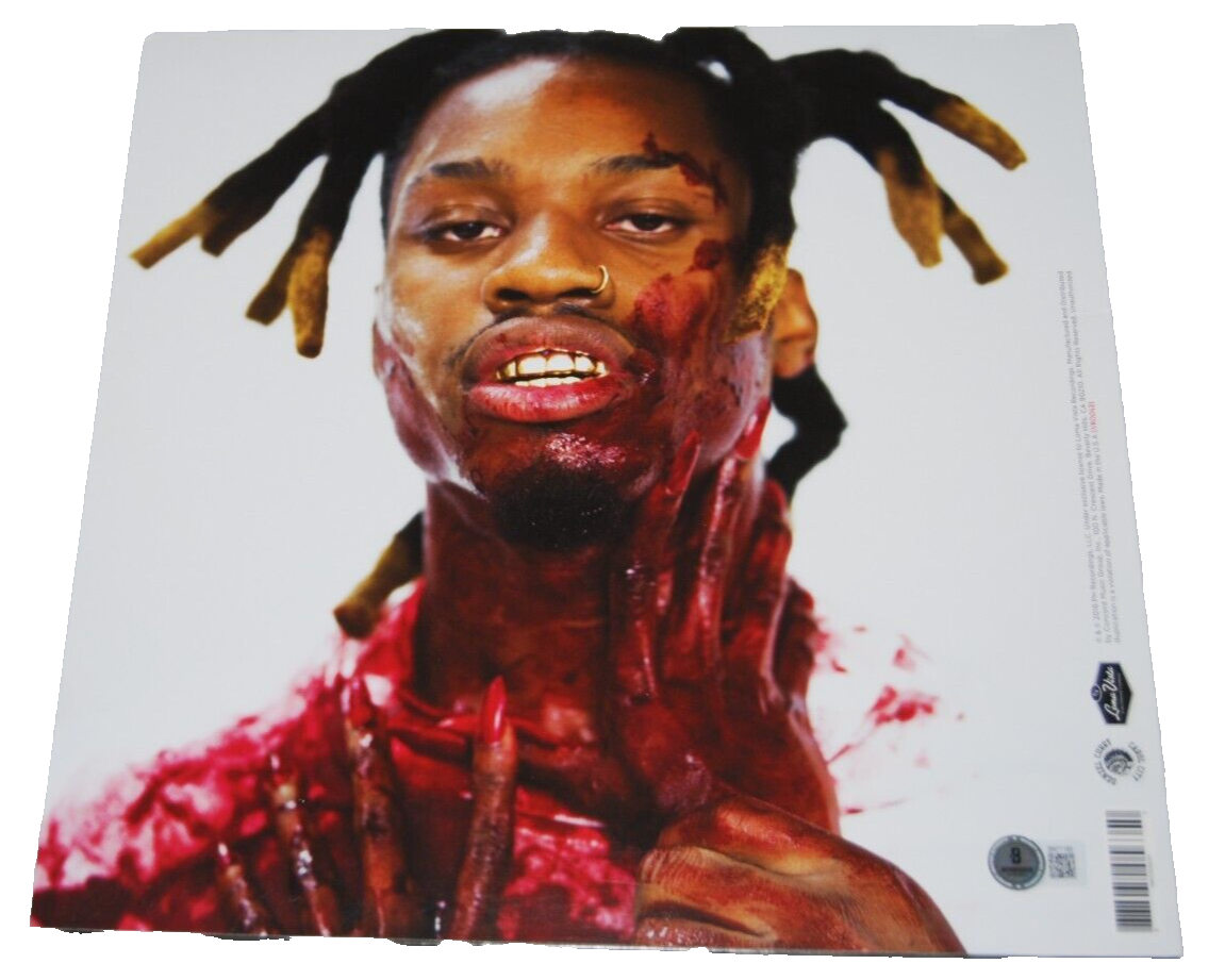 DENZEL CURRY signed (TA13OO) Clout Cobain Record album cover BECKETT BN71185