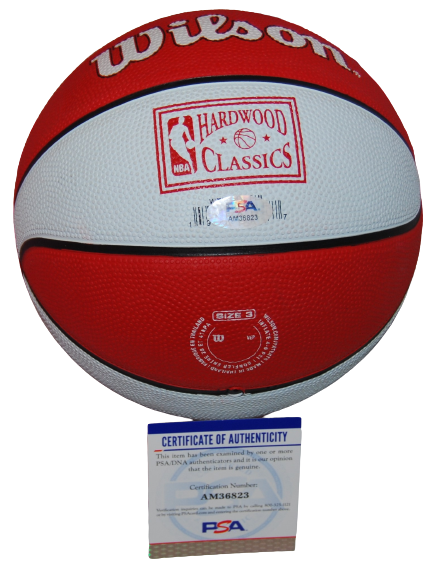 PATRICK BEVERLEY signed (CHICAGO BULLS) mini logo basketball PSA/DNA AM36823