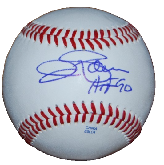 JIM PALMER signed (BALTIMORE ORIOLES) HOF 90 minor league ball BECKETT BU41195