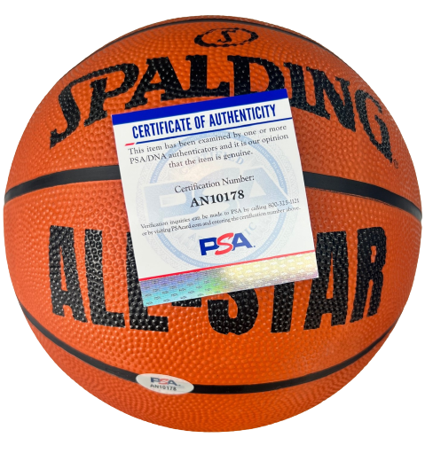 BILL SELF signed (KANSAS JAYHAWKS) signed NBA ALL STAR ball PSA/DNA AN10178