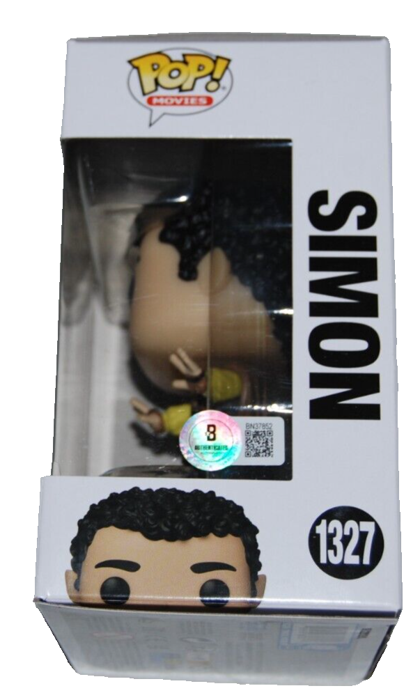JUSTICE SMITH signed (DUNGEONS & DRAGONS) Simon Funko Pop #1327 BECKETT BN37852