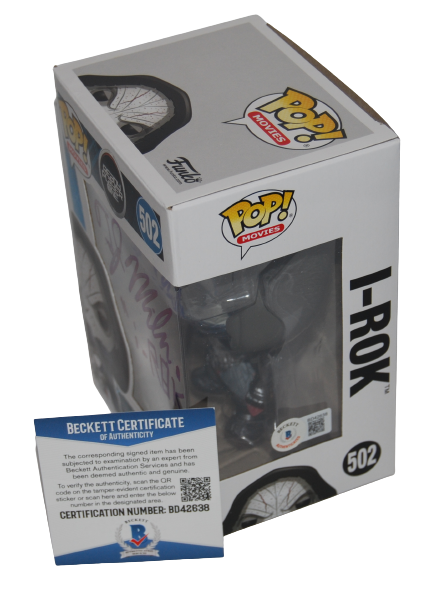 TJ MILLER signed (READY PLAYER ONE) I-ROK Funko Pop 502 BECKETT BAS BD42638