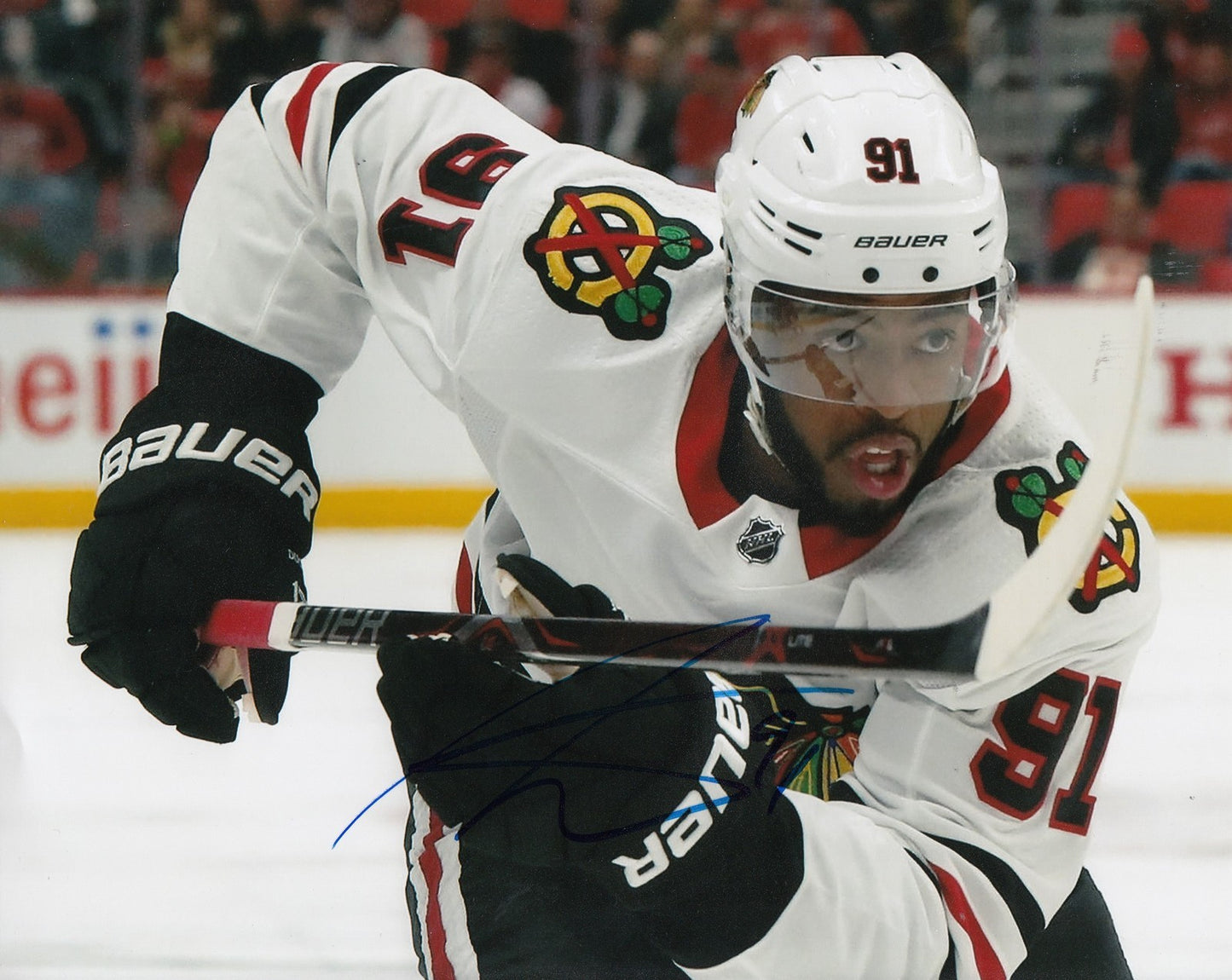 ANTHONY DUCLAIR signed (CHICAGO BLACKHAWKS) autograph HOCKEY 8X10 photo W/COA #3