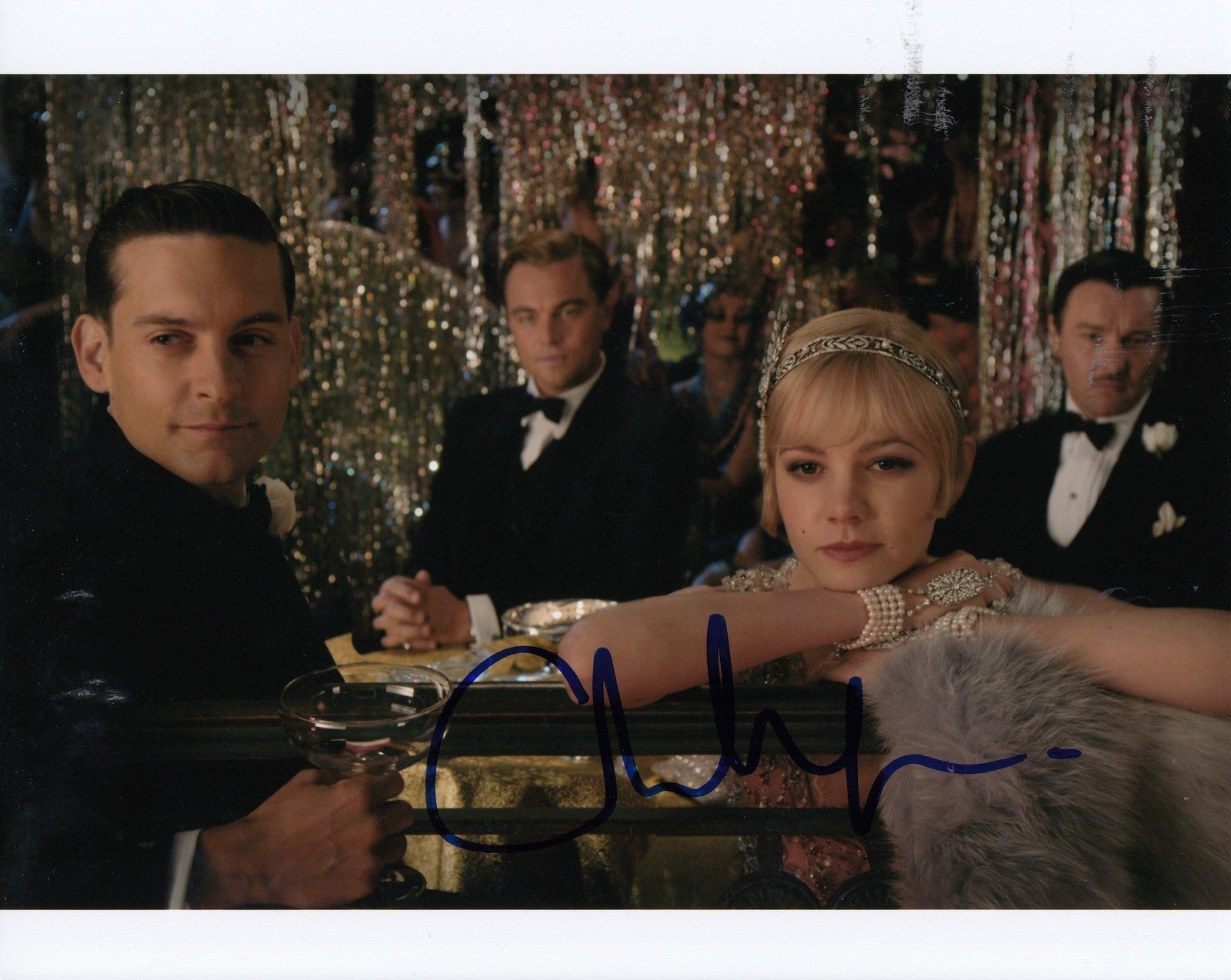 CAREY MULLIGAN signed *THE GREAT GATSBY* 8X10 photo *PROOF* W/COA DAISY #5