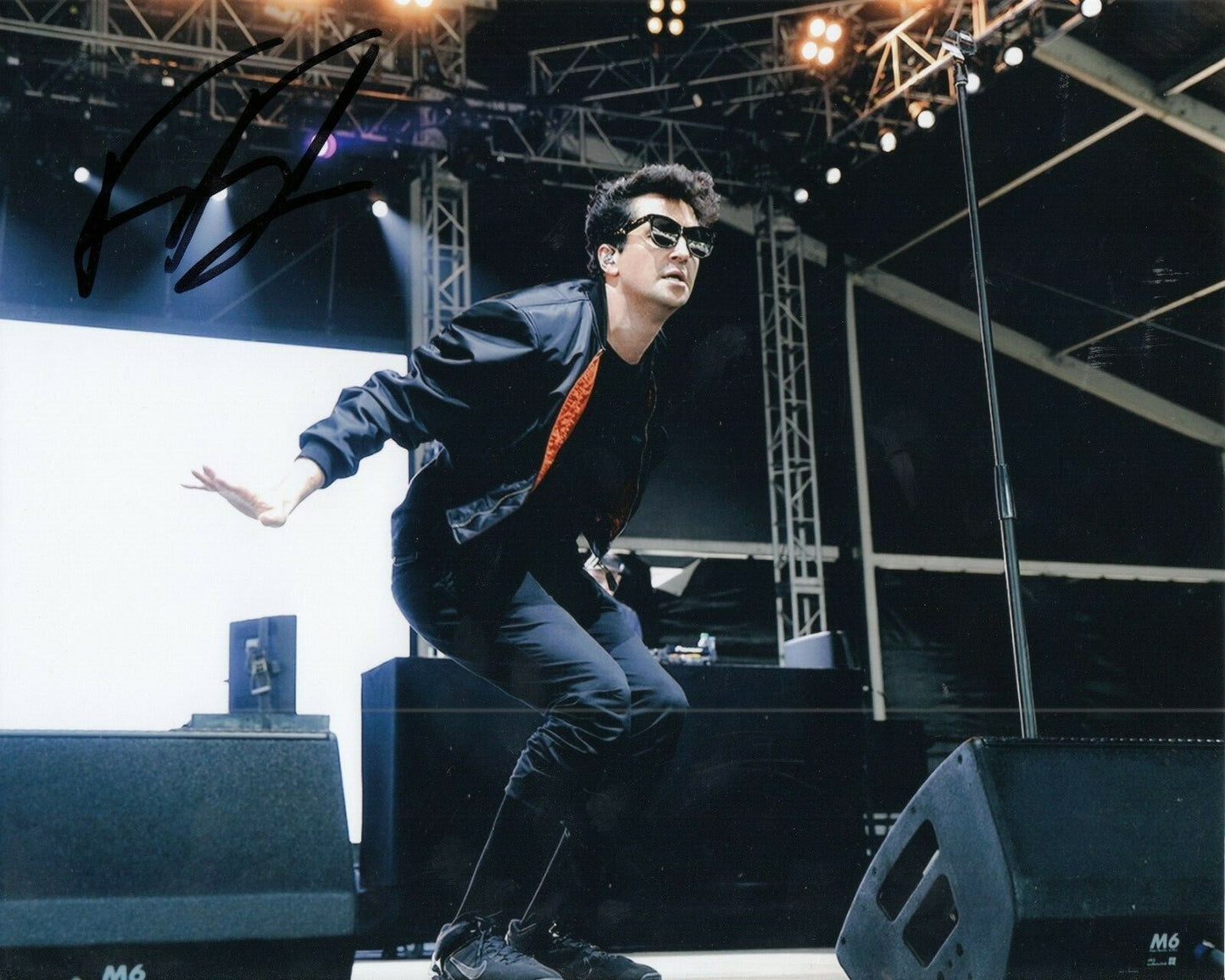 FRANCIS and the LIGHTS signed (FRANCIS STARLITE) Music Singer 8X10 photo W/COA C