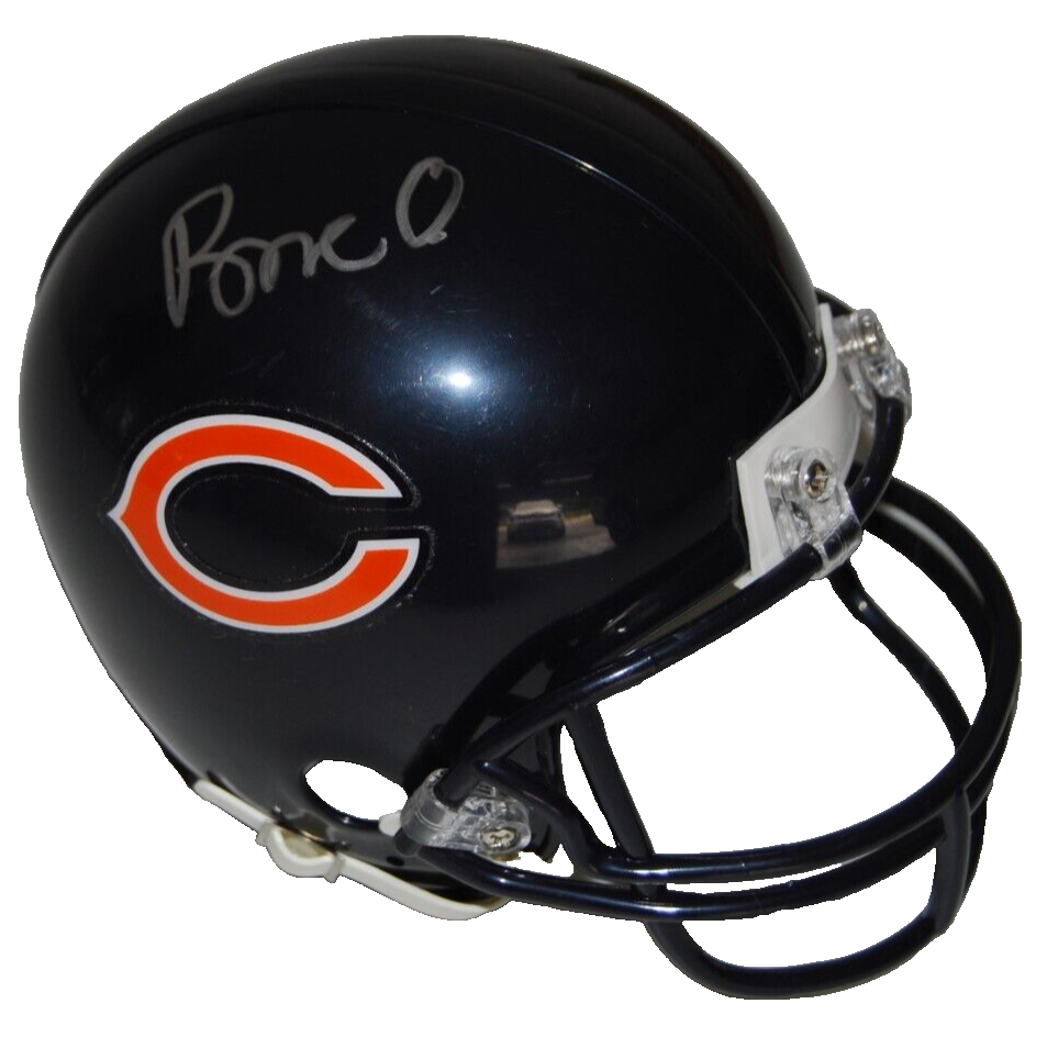 ROME ODUNZE signed (CHICAGO BEARS) mini football helmet BECKETT BAS BN7111