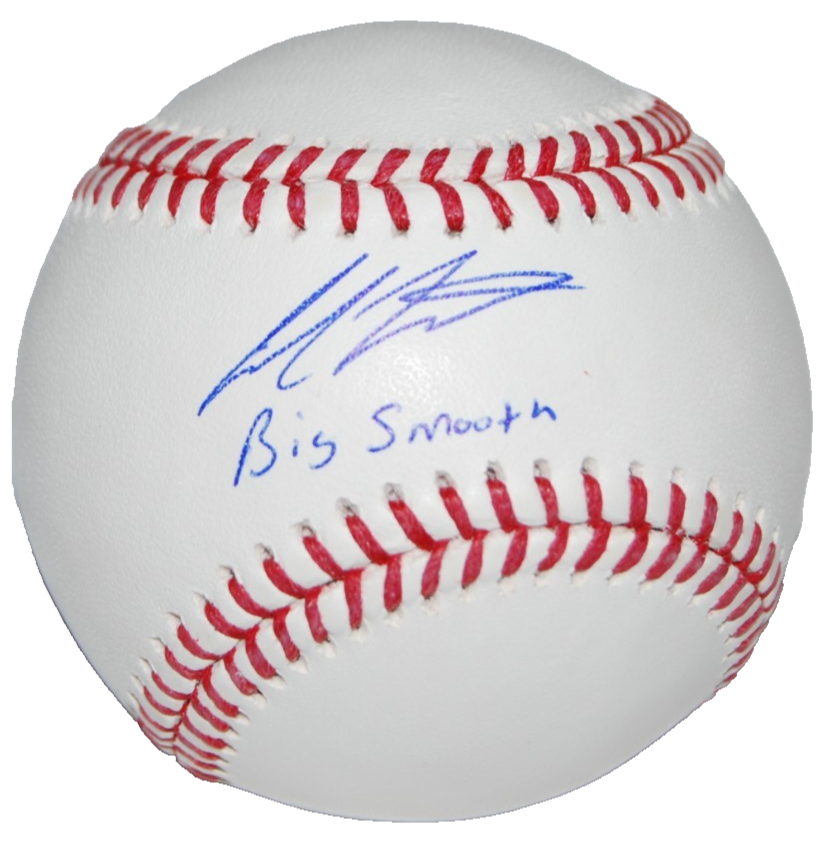 COLSON MONTGOMERY signed (CHICAGO WHITE SOX) Big Smooth baseball BECKETT BW61624
