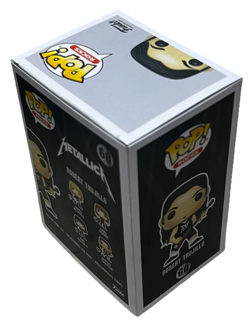 ROBERT TRUJILLO signed (Metallica) Funko Pop Rocks #60 Beckett BAS BP89866