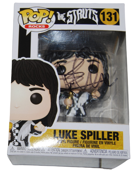 LUKE SPILLER signed (THE STRUTS) autographed #131 Funko Pop BECKETT BAS AD27044