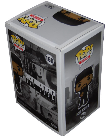ICE CUBE signed (NWA POP ROCKS) Friday Actor #160 Funko Pop PSA/DNA AN10029