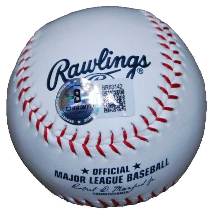 KOREY LEE signed (CHICAGO WHITE SOX) MLB logo baseball BECKETT BR63142