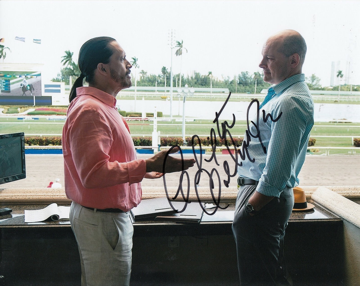 CLIFTON COLLINS JR signed (BALLERS) TV SHOW 8X10 photo *Maximo Gomez* W/COA