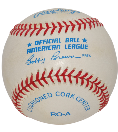 ANTHONY MILLER signed AL baseball (TENNESSEE VOLS) San Diego Chargers W/COA