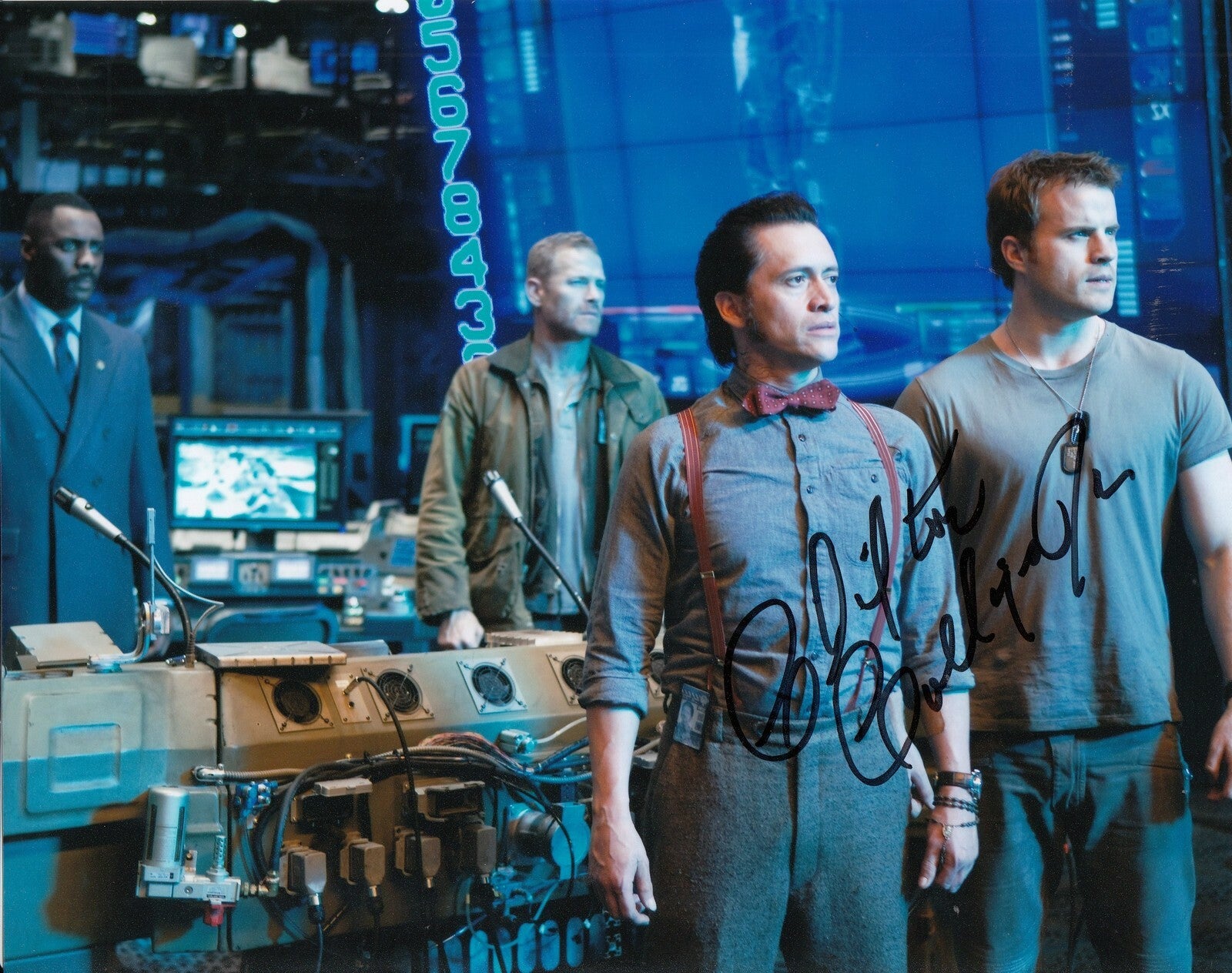 CLIFTON COLLINS JR signed (PACIFIC RIM) 8X10 photo *Ops Tendo Choi* W/COA