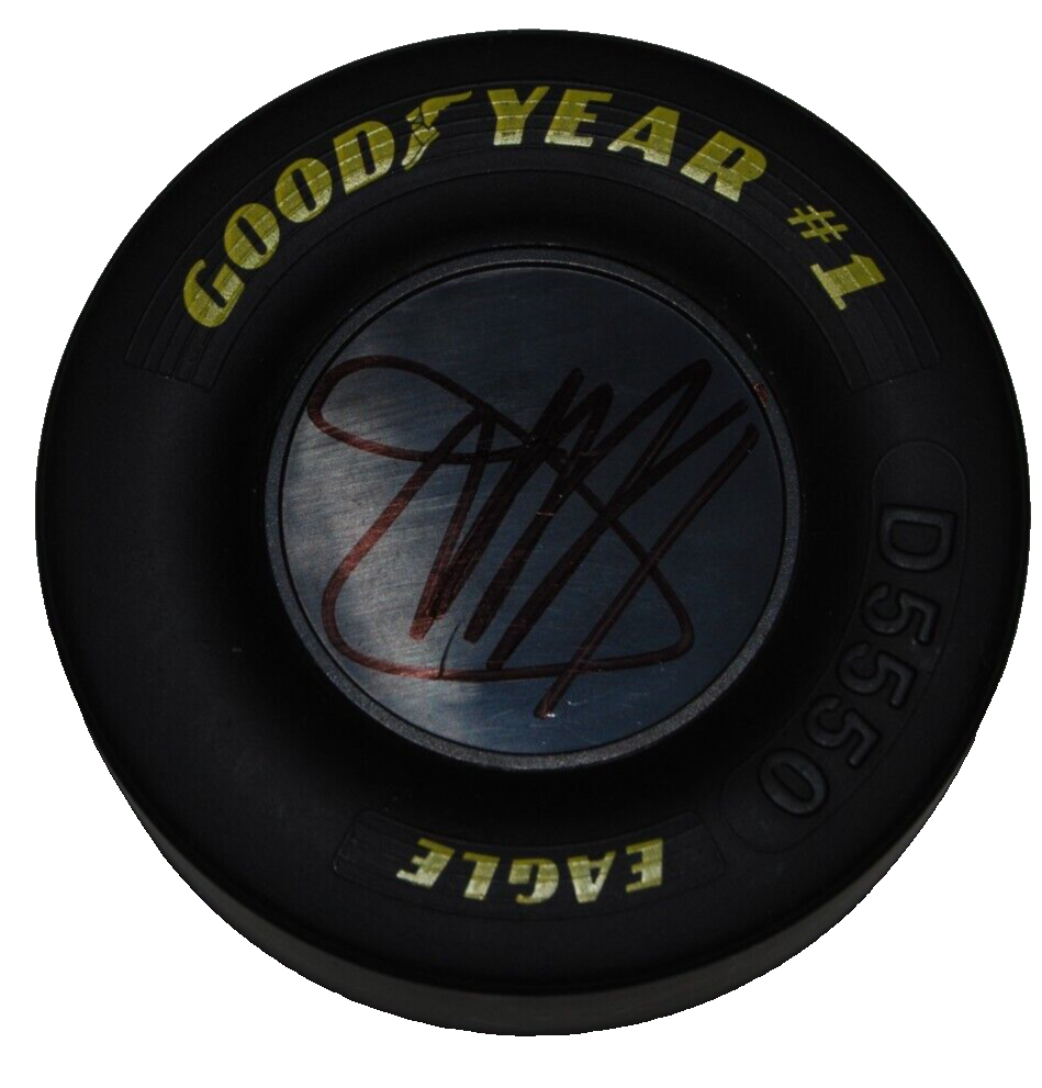 JOE GIBBS signed (NASCAR) mini good year racing tire BECKETT BAS BN71244