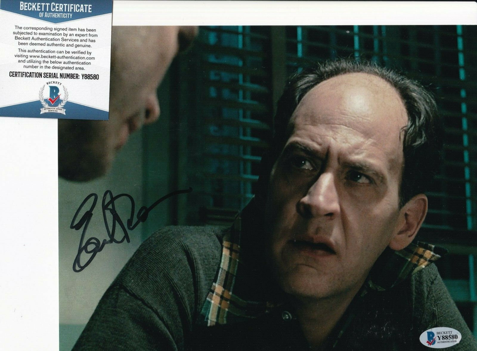 EARL BOEN signed (THE TERMINATOR) Movie Silberman 8X10 photo BECKETT BAS Y88580