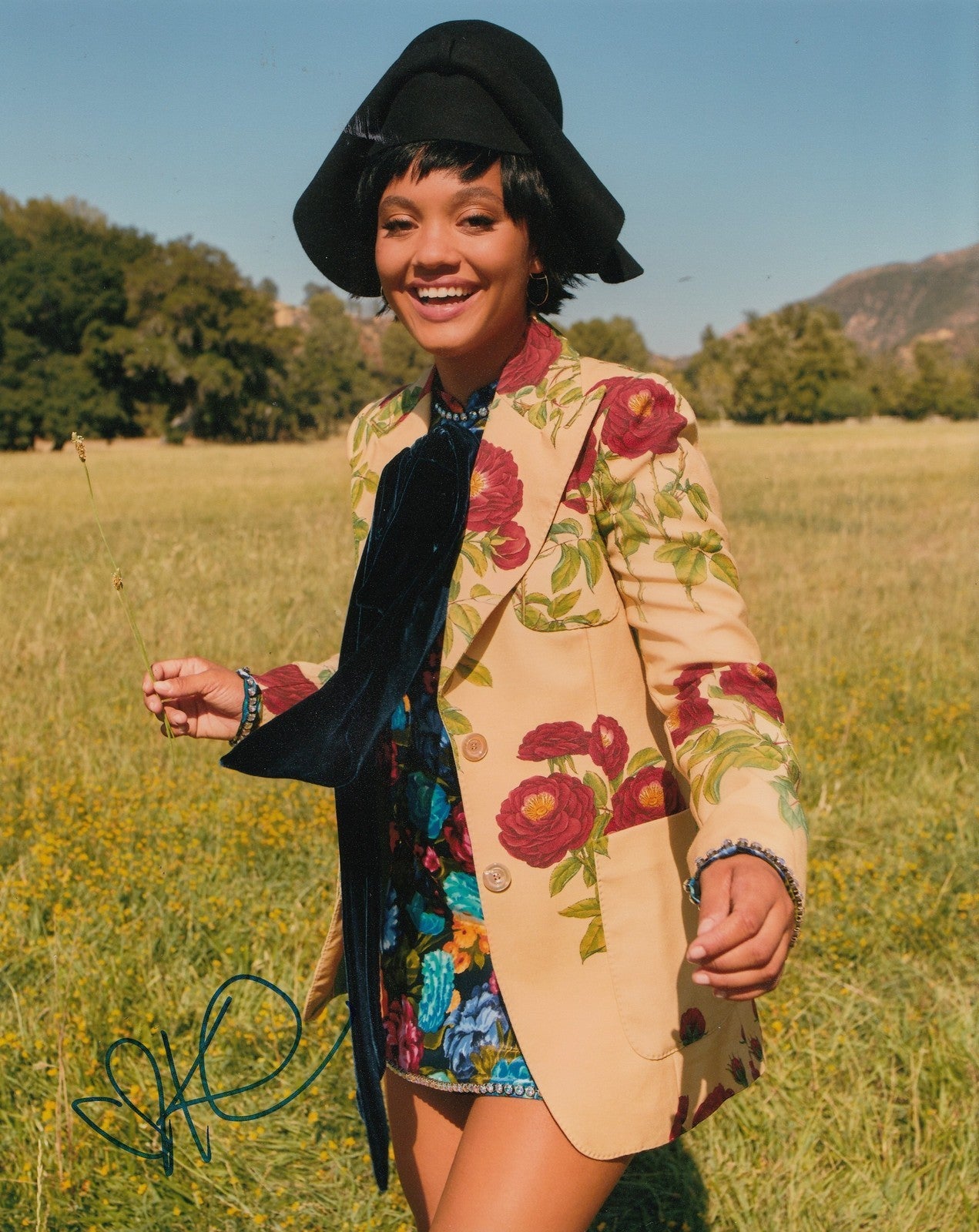 KIERSEY CLEMONS signed (DOPE) Movie Actress 8X10 photo *THE FLASH* W/COA #2