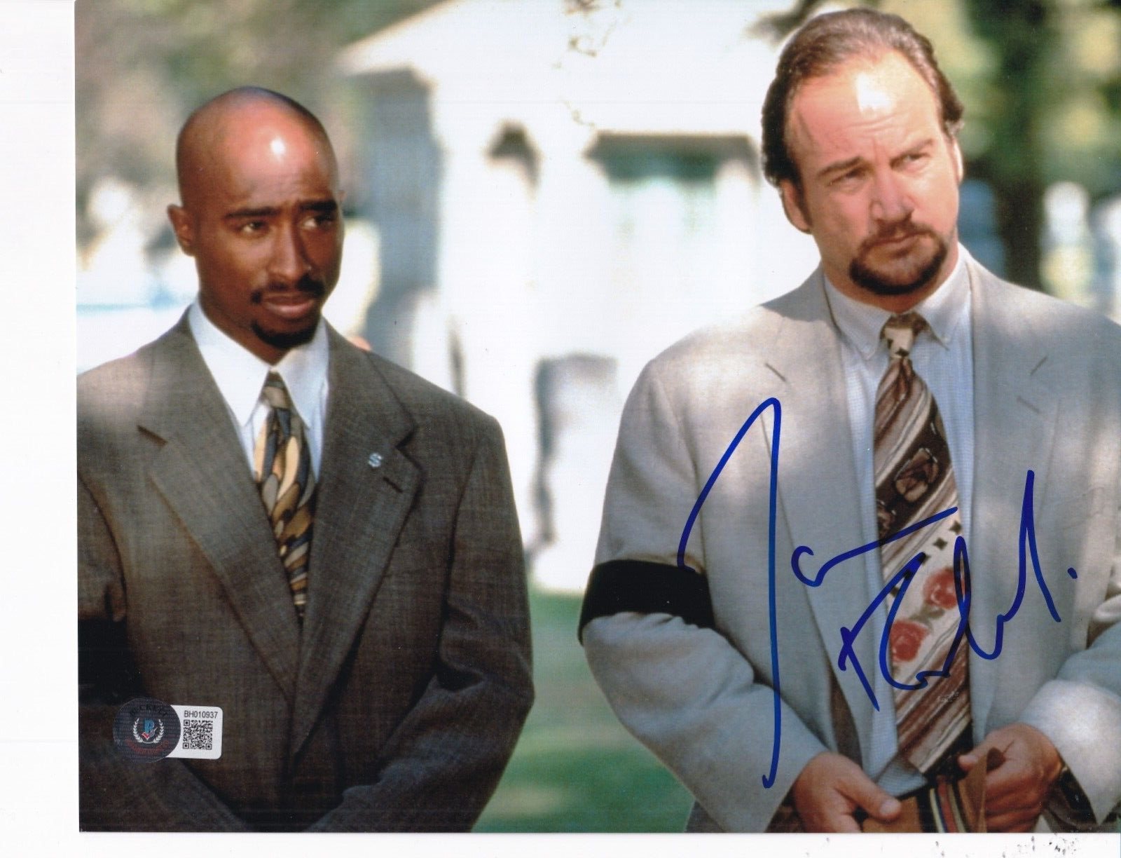 JIM BELUSHI signed (GANG RELATED) Det DiVinci Movie 8X10 photo BECKETT BH010937