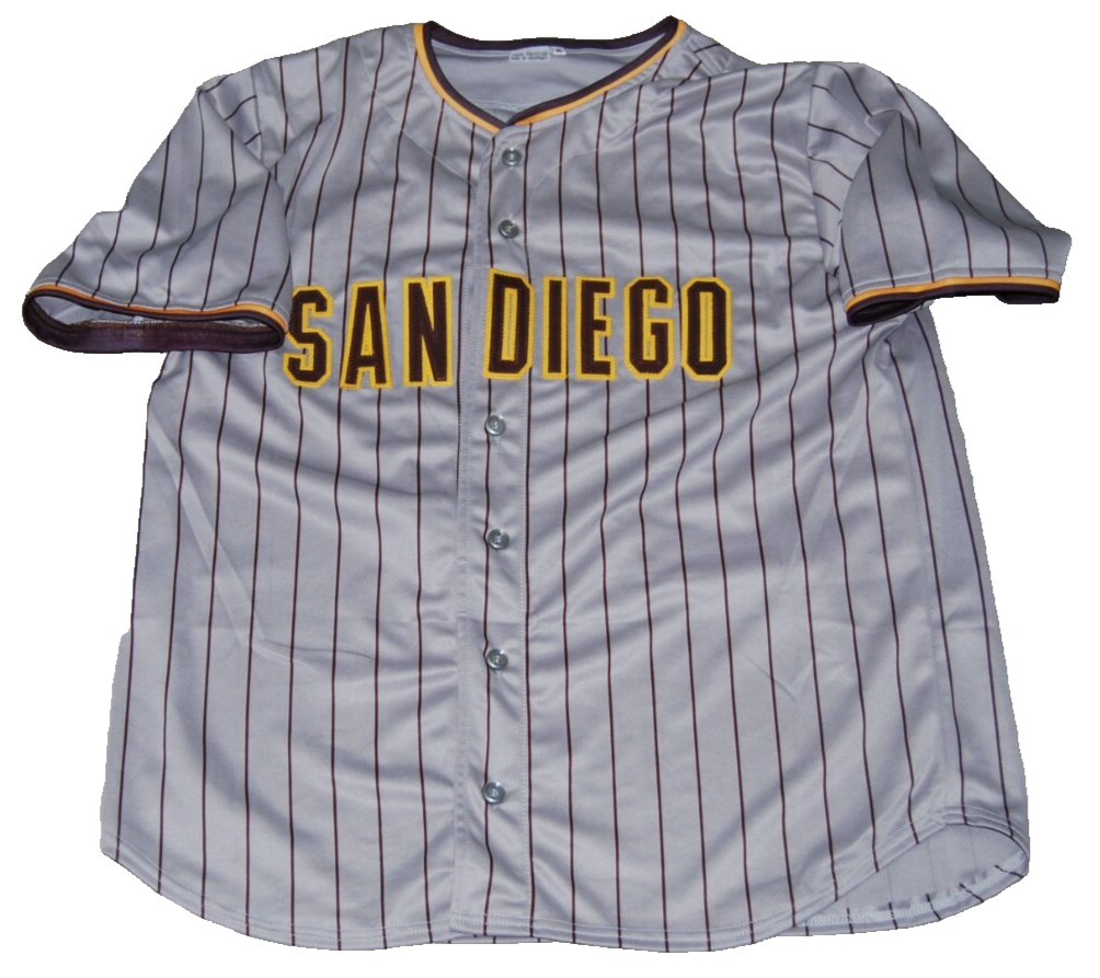 FERNANDO TATIS JR signed (SAN DIEGO PADRES) custom baseball jersey JSA VV33765