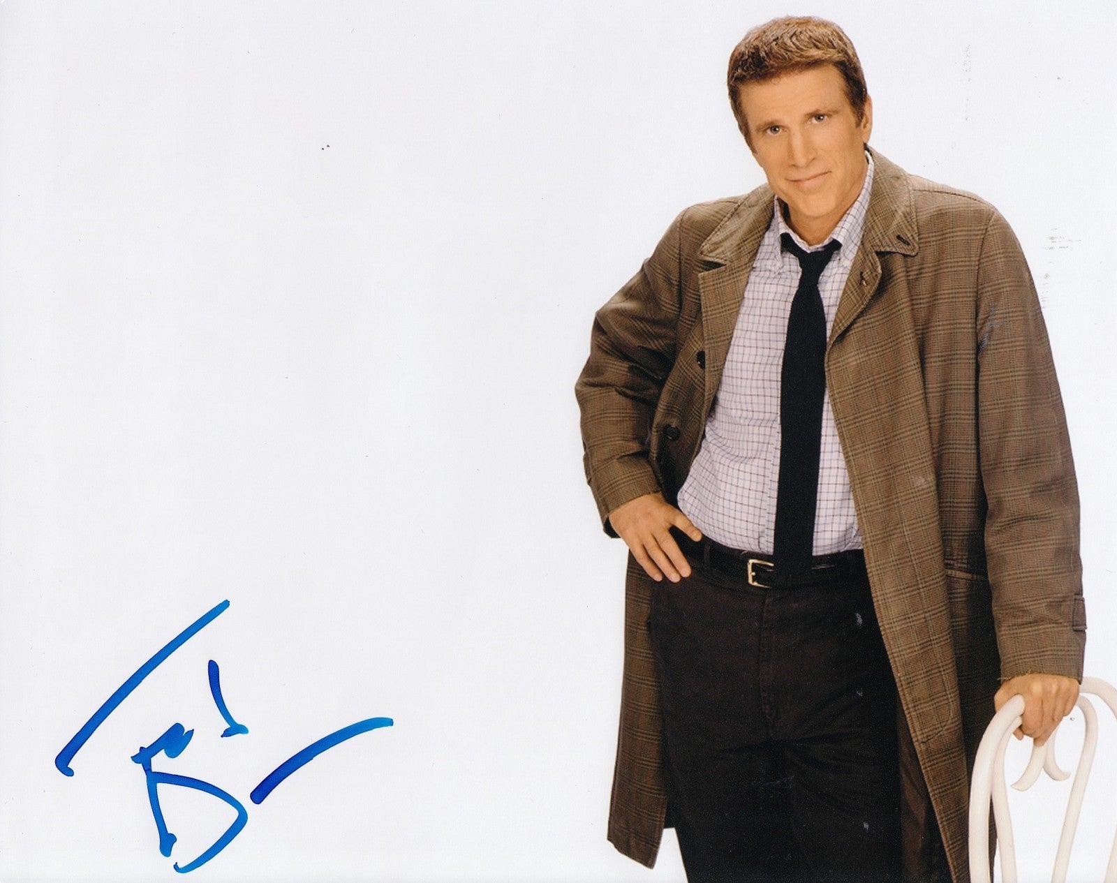 TED DANSON signed (CHEERS) TV SHOW 8X10 photo W/COA *SAM "MAYDAY" MALONE* #2