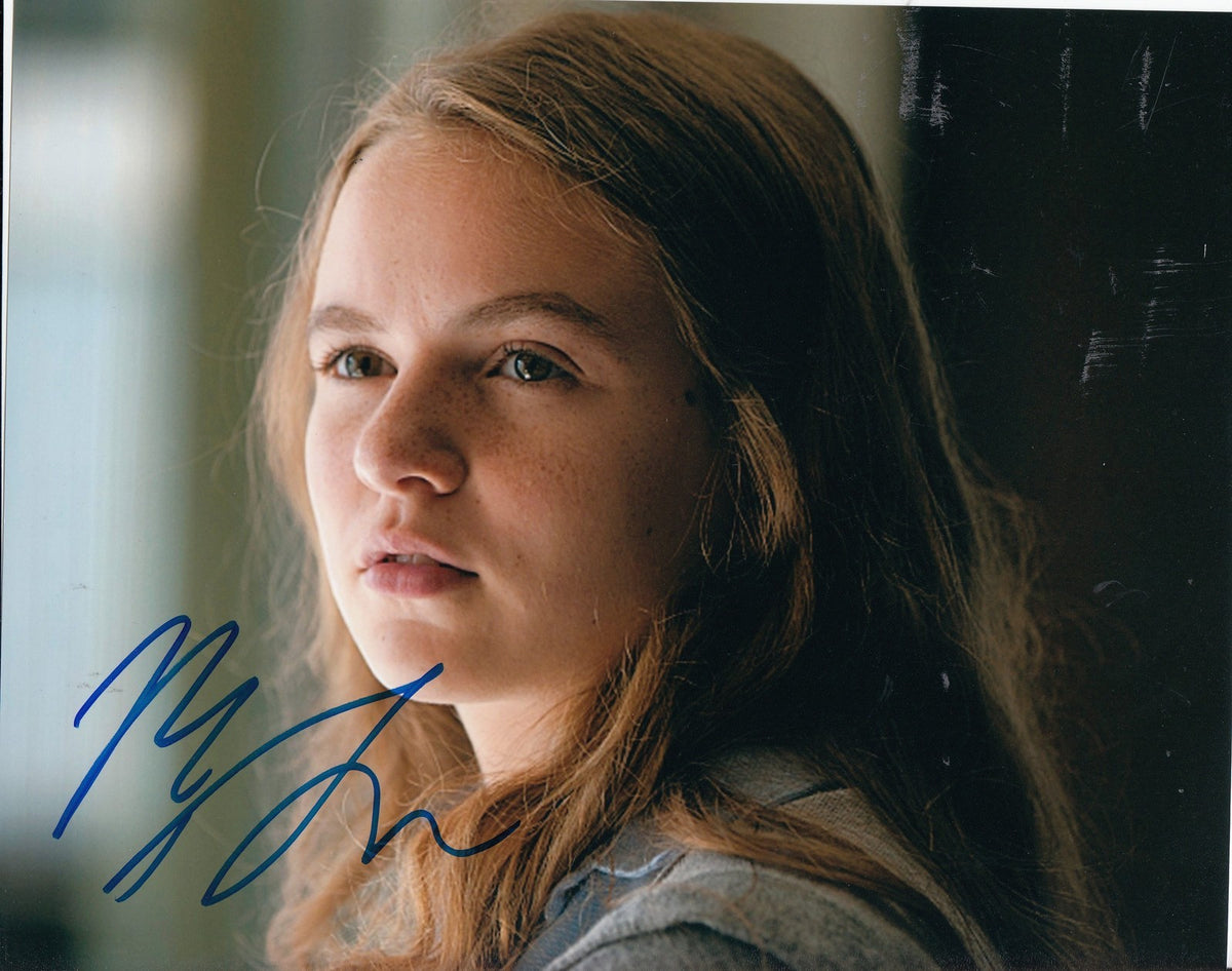 MORGAN SAYLOR signed *HOMELAND* TV STAR 8X10 photo W/COA DANA BRODY #3
