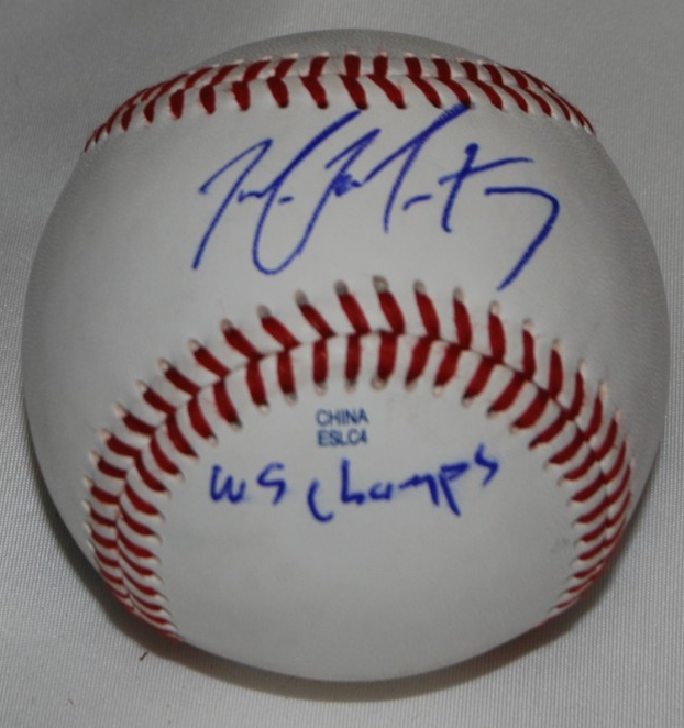 MIKE MONTGOMERY signed (CHICAGO CUBS) ML Minor League baseball BECKETT BW61555