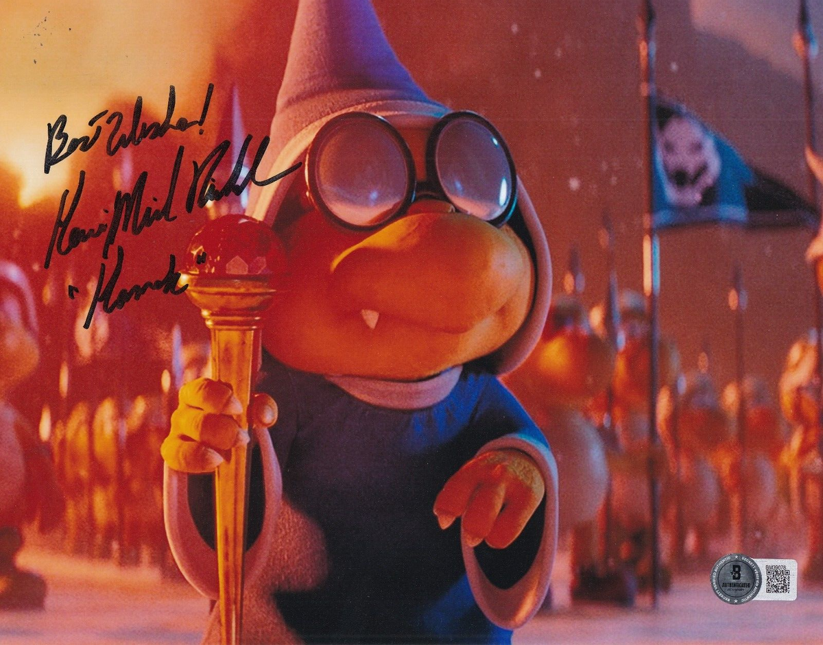 KEVIN MICHAEL RICHARDSON signed (THE SUPER MARIO BROS MOVIE 8X10 BECKETT BM39078