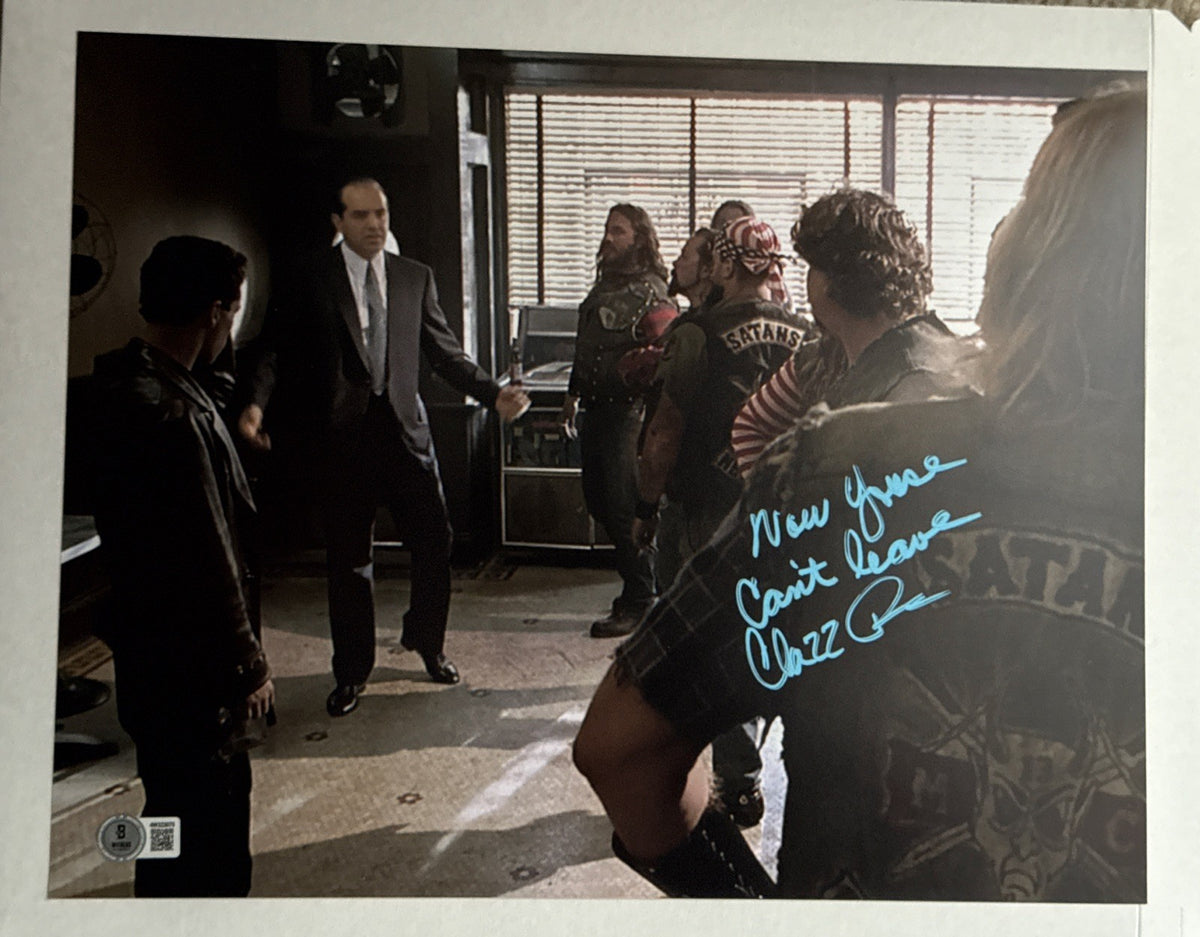CHAZZ PALMINTERI signed (A BRONX TALE) Sonny Movie 11x14 photo BECKETT 4W323078
