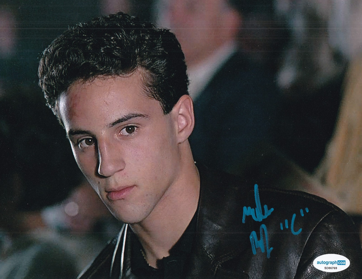 LILO BRANCATO signed (A BRONX TALE) Movie Calogero 8X10 photo ACOA SD86769