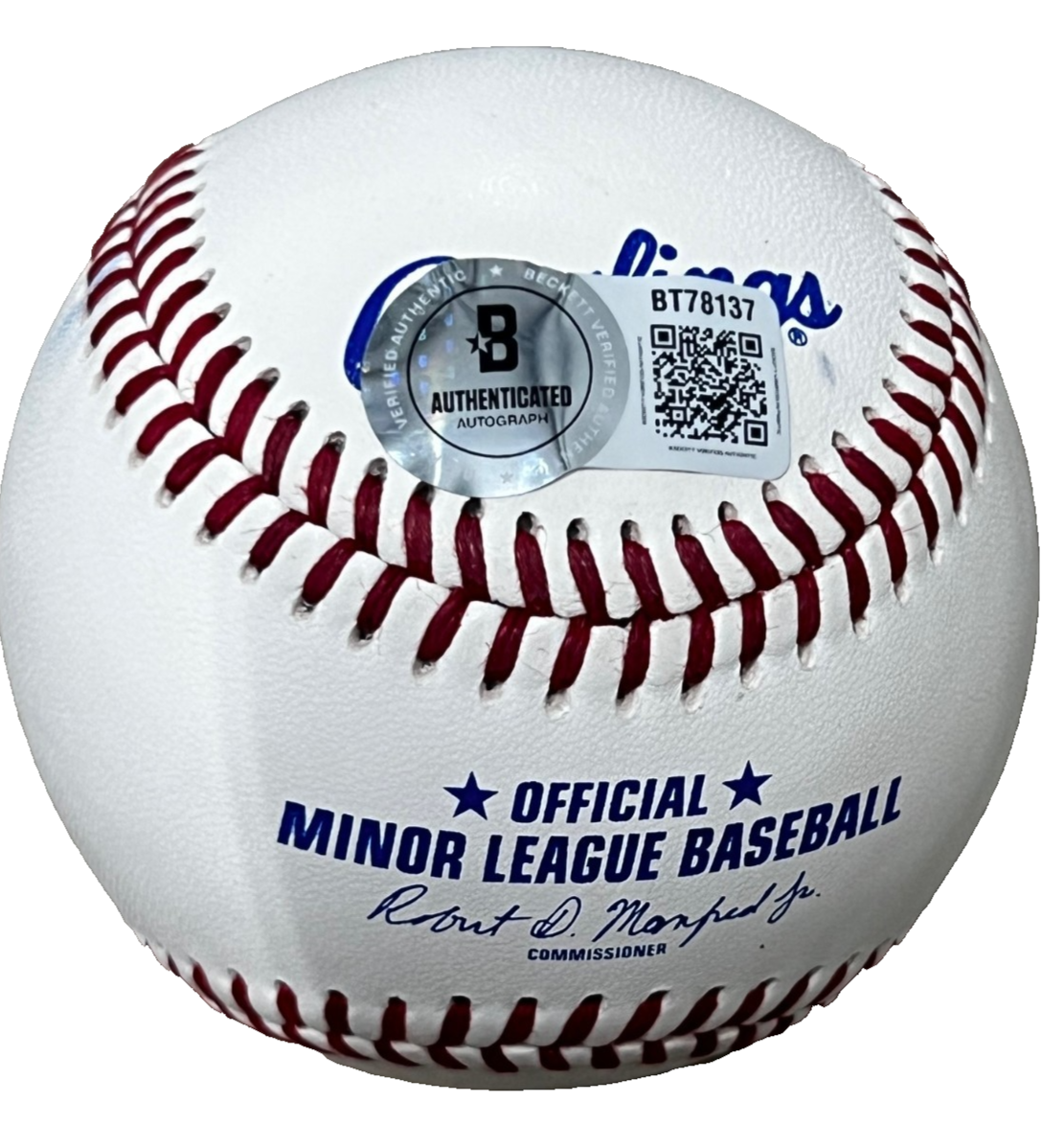 JUAN URIBE signed (CHICAGO WHITE SOX) Minor League baseball BECKETT BT78137