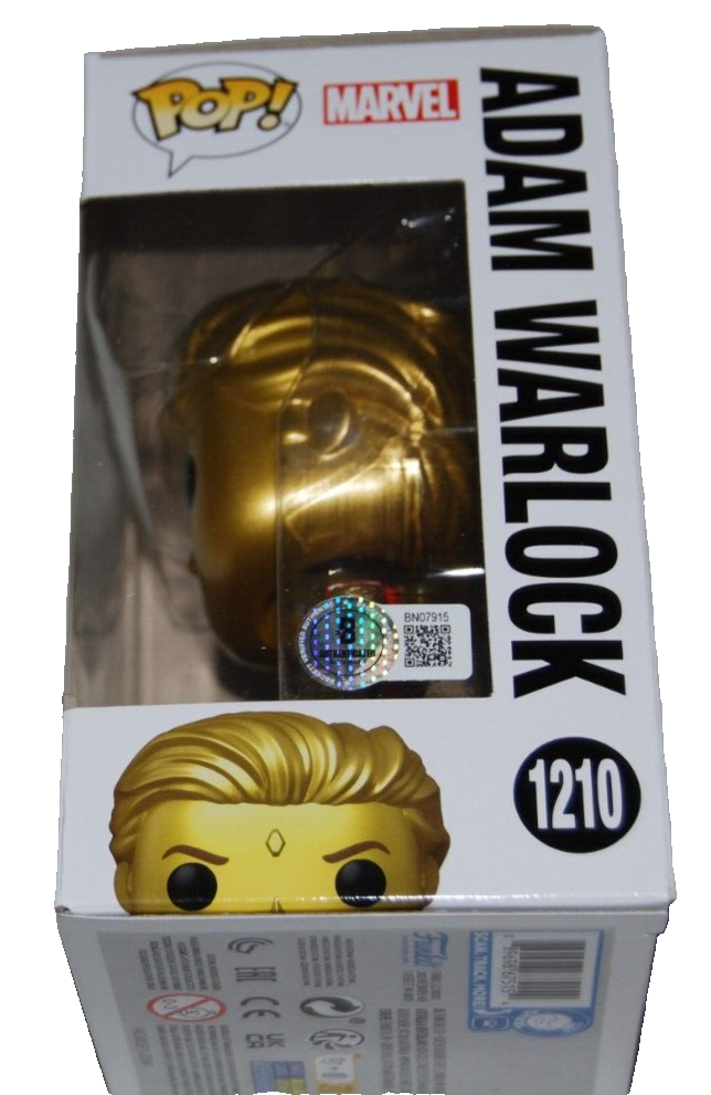 WILL POULTER signed (GUARDIANS OF THE GALAXY) 1210 Funko Pop BECKETT BAS BN07915